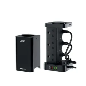 LDNIO SKW6457 6 Outlet USB Tower Extension Power Socket.webp